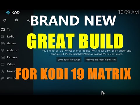 Read more about the article BRAND NEW – BEST BUILD FOR KODI 19 MATRIX